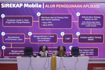 KPU sosialisasikan Sirekap mobile versi terbaru