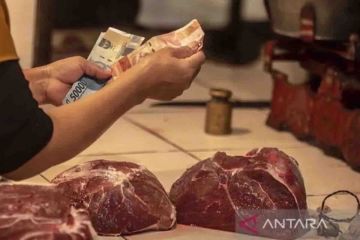 Harga pangan di Jumat, daging sapi turun menjadi Rp132.490 per kg