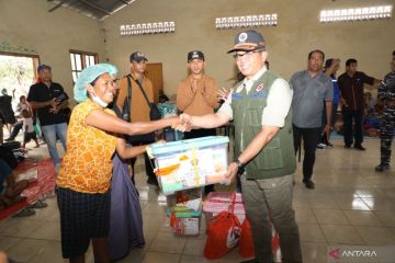 BNPB tangani 2.000 pengungsi erupsi Lewotobi di Kabupaten SIkka