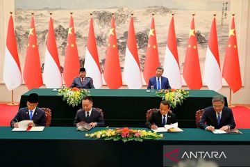 RI dan China tandatangani dua MoU strategis bidang mineral