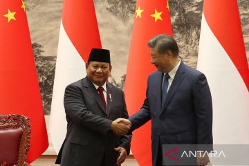 Presiden Prabowo bertemu dengan Presiden Xi Jinping