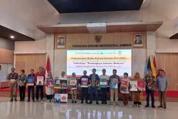 Peluncuran buku karya dosen FH Unej perkuat literasi hukum Indonesia