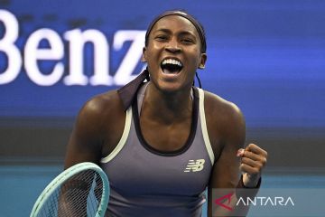 Gauff raih gelar WTA Finals