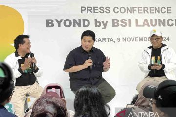 Erick optimis BSI bisa di posisi ke-6 bank syariah di dunia