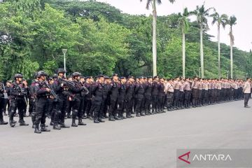 Kepolisian kerahkan 739 personel amankan aksi FPI di Kedubes AS