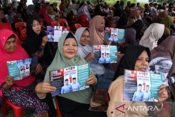 Kampanye Cawagub Riau SF Hariyanto di Dumai