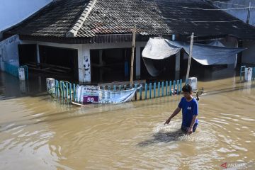 Banjir di Tangsel rendam perumahan akibat tanggul jebol