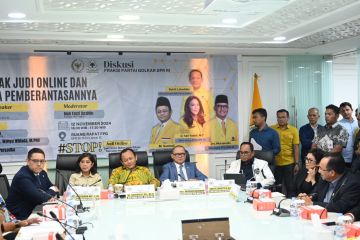 F-Golkar dukung pemberantasan judol benahi ekonomi hingga mentalitas