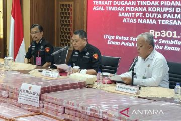 Kejagung sita lagi uang Rp301 miliar di kasus Duta Palma