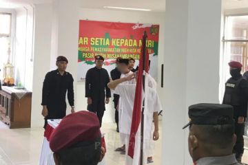 Empat napi teroris di Nusakambangan ucapkan ikrar setia pada NKRI