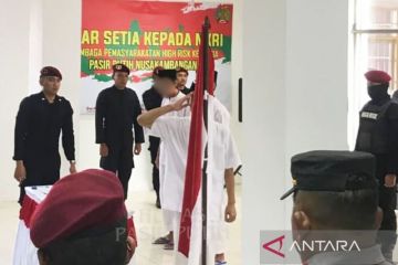 Empat napi teroris di Nusakambangan ucapkan ikrar setia pada NKRI