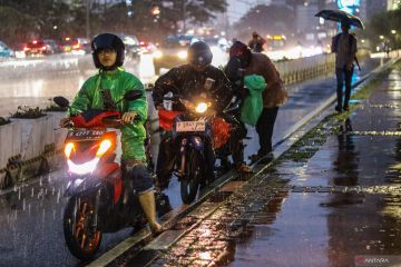 Jakarta diperkirakan hujan pada Rabu pagi hingga sore