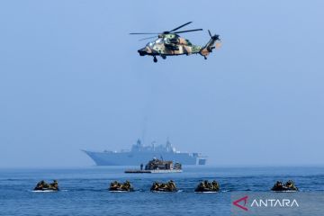 Latihan gabungan pasukan penjaga keamanan kawasan Indo-Pasifik