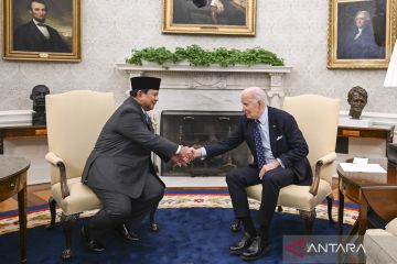 Prabowo bertemu Biden di Gedung Putih bahas hubungan diplomatik RI-AS