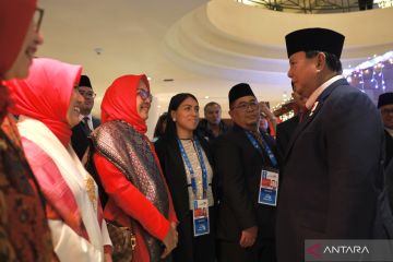 Ibu-ibu KBRI Peru sambut antusias kedatangan Presiden Prabowo