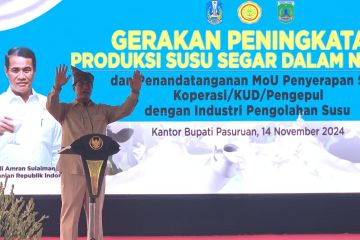 Mentan permudah impor sapi perah guna tingkatkan kualitas produksi