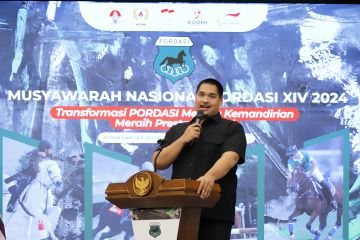 Menpora berharap olahraga berkuda bersatu di Munas Pordasi XIV