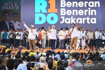 Kampanye akbar Pilkada DKI Jakarta, Ridwan Kamil-Suswono siap realisasi janji kampanyenya