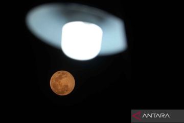 Supermoon terakhir tahun 2024 nampak di langit Indonesia besok