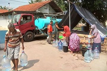 Sejumlah desa di Banyumas masih kekeringan, meski masuk musim hujan