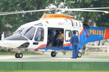 Polda Sumut siapkan helikopter pengamanan udara saat Aquabike 2024 