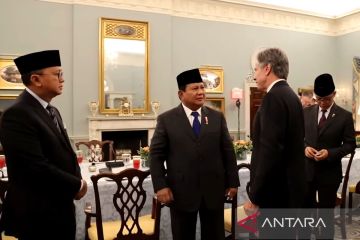 Prabowo tanyakan langkah nyata Menlu AS atasi konflik di Palestina