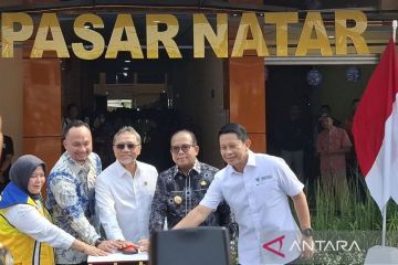 Menko Pangan resmikan Pasar Natar Lampung