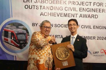 Kemenhub raih penghargaan internasional atas proyek LRT Jabodebek