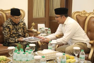 Temui Said Aqil, Ridwan Kamil minta didoakan di Pilkada Jakarta 