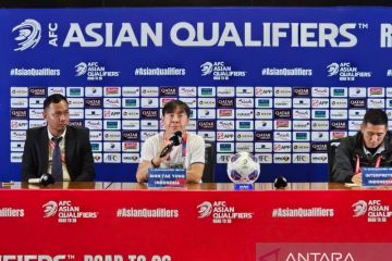 Pelatih Shin Tae-yong masih targetkan Indonesia finis empat besar