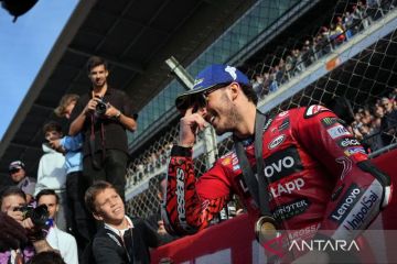 Bagnaia dan Marquez jajal Desmosedici GP, siap tatap MotoGP 2025