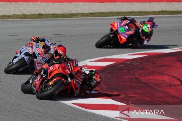 Pecco amankan pole position GP Barcelona, Martin start posisi keempat