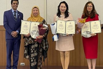 Sekretaris UI raih anugerah Medal of Merit APACPH 2024