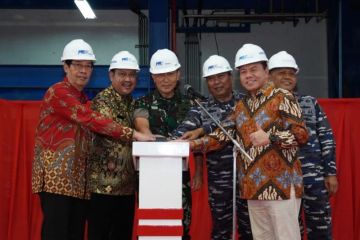 PT PAL dan Kemhan laksanakan keel laying kapal Fregat Merah Putih ke-2