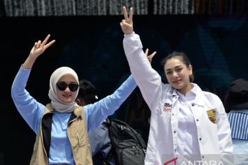 Kampanye akbar Mirza-Jihan di Bandar Lampung