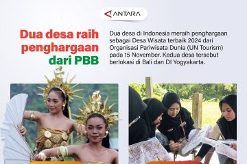 Dua desa raih penghargaan dari PBB