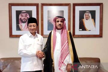 Menag kunjungi Kedubes Arab Saudi, bahas soal haji