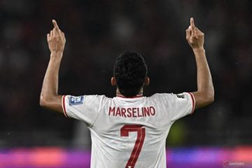 Timnas Indonesia unggul 1-0 lawan Arab Saudi di babak pertama