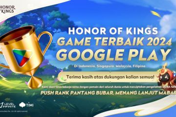 Honor of Kings jadi gim terbaik Google Play di ASEAN