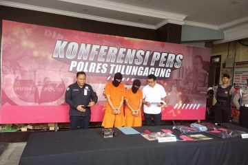 Polres Tulungagung tangkap dua pelaku pencurian lintas provinsi