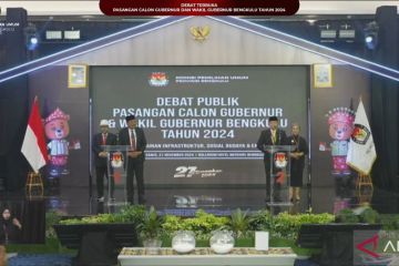 KPU Bengkulu gelar debat terakhir paslon gubernur