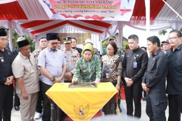 60 persen jembatan rusak di Kabupaten Serang telah dilakukan perbaikan