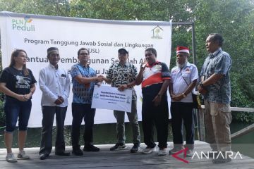 PLN Papua beri bantuan pembangunan sekolah alam Rumah Bakau Jayapura