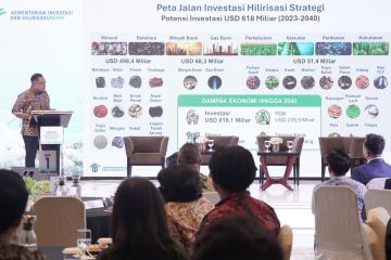 BKPM sebut perlu investasi Rp13.528 triliun capai ekonomi 8 persen