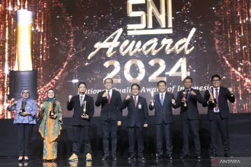 69 organisasi dukung revitalisasi industri raih SNI Award 2024