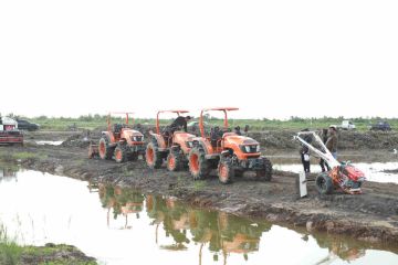 Kementan percepat swasembada pangan lewat cetak sawah-Oplah