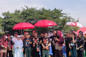 Kampanye Akbar, Dharma Pongrekun tiba di Lapangan Tabaci Jakbar