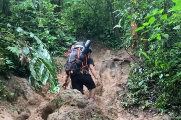 Brigade: 68 pendaki sedang naik saat Gunung Dempo erupsi