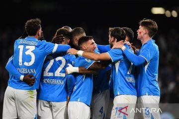 Hasil dan klasemen Liga Italia: Napoli kembali ke puncak klasemen