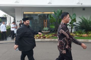 Cucu Soekarno Didi Mahardhika temui Prabowo di Istana Jakarta